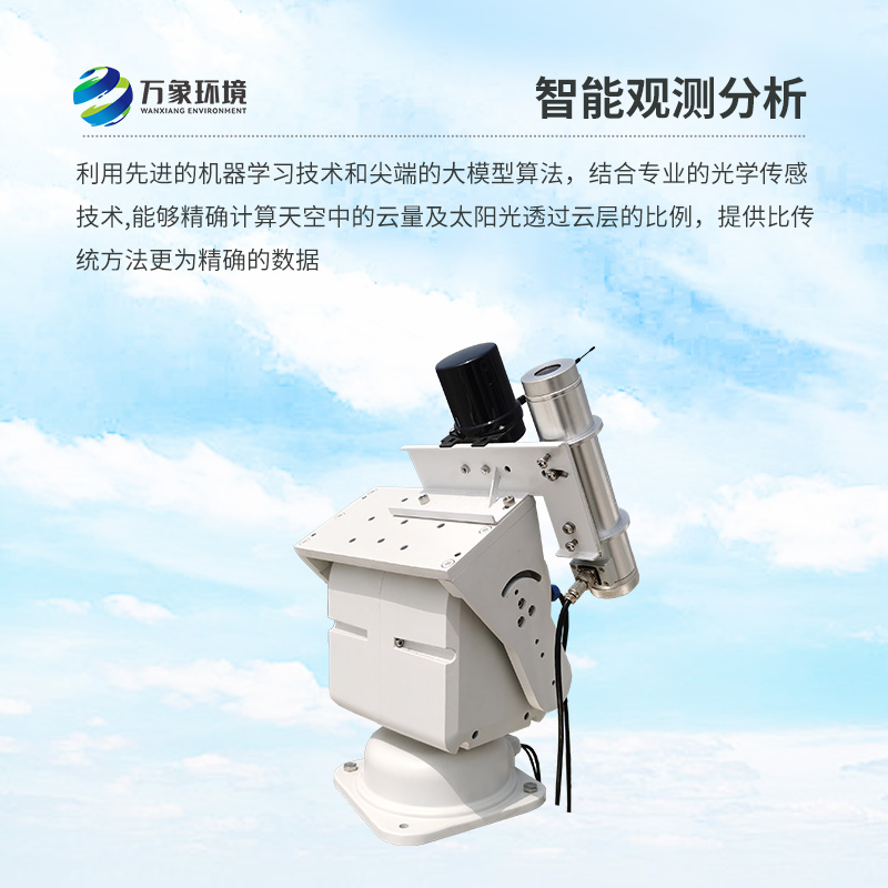 云量監(jiān)測分析儀自動(dòng)捕捉云層對太陽光影響