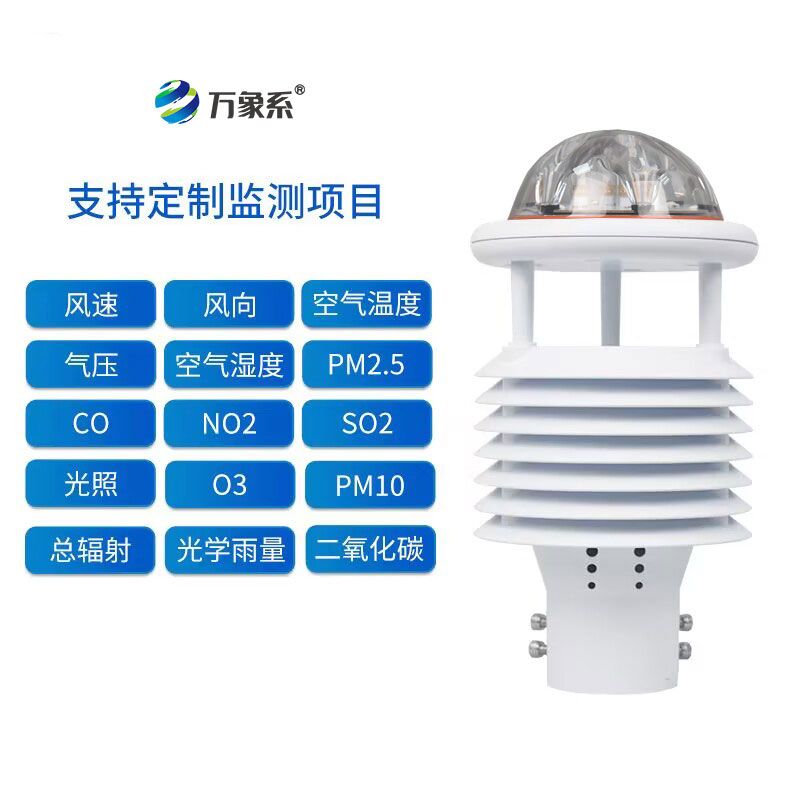 城市智能化建設，智慧燈桿氣象傳感器功不可沒